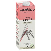 Bebida de Arroz Integral 1 L - Monsoy