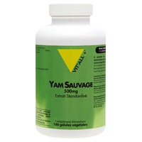 Inhame Selvagem 500 mg Extrato Estandardizado 180 cápsulas vegetais - Vitall +
