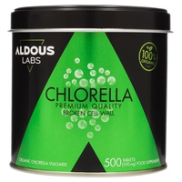 Chlorella Orgânica Premium 500 comprimidos - Aldous Bio