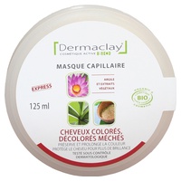 Máscara Capilar -Cabelos Pintados, Descolorados, Manchados Bio 125 ml - Dermaclay