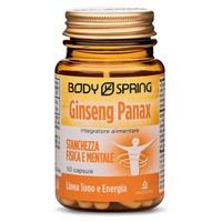 Ginseng Panax 50 cápsulas - Body Spring
