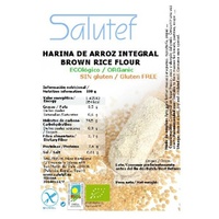 Farinha de Arroz Integral ECO 10 kg de pó - Salutef