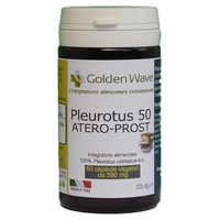 Pleurotus 50 Atero-prost 60 cápsulas vegetais de 390mg - Golden Wave