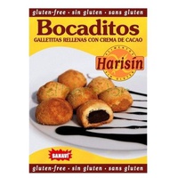 Pãezinhos Recheados de Cacau sem glúten 150 g - Harisin