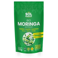 Pó de bio moringa 125 g de pó - Sol Natural