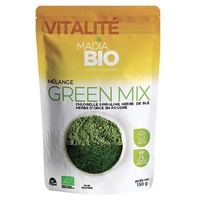 Mistura verde 150 g de pó - Madia Bio