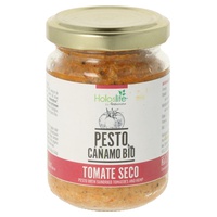 Pesto de Cânhamo Bio com Tomate Seco 140 g - Holoslife