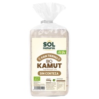 Pão macio Kamut sem crosta orgânica 300 g - Sol Natural