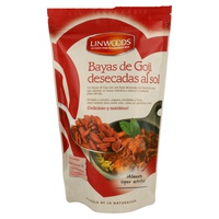 Goji Bagas dessecadas ao sol 250 g - Linwoods