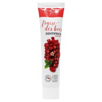 Creme dental com morango silvestre 75 ml - C'bio