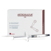 Artrosulfur tem 3 seringas pré-preenchidas 3 unidades de 2ml - Laborest