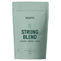 Mistura de café forte Uganda, Brasil e Peru 1 kg - Incapto Coffee