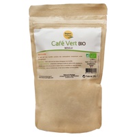 Café em pó verde certificado orgânico Ecocert - 250 g 1 g de pó - Nature et Partage