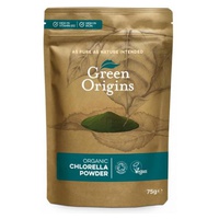 Clorella Orgânica em pó 75 g - Green Origins