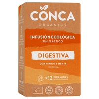 Infusão Digestiva Bio sem plástico 12 saquetas de infusão de 2g - Conca Organics