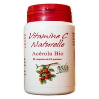 Acerola 1000 organic 30 comprimidos - GPH Diffusion