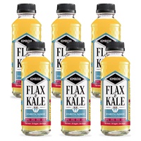 Pacote de paixão simbiótica Kombucha 6 unidades de 400ml - Flax & Kale