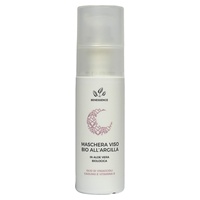 Máscara facial de argila orgânica 50 ml de creme - Benessence