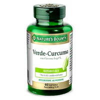 Cúrcuma verde 60 cápsulas - Nature's Bounty