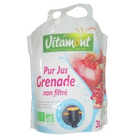 Suco de romã puro 3 L - Vitamont