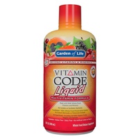 Vitamin code multi-vitaminas líquidas, ponche de frutas 900 ml - Garden of Life