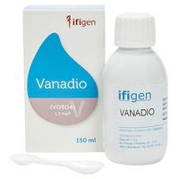 Vanádio (V) Oligoelementos 150 ml - Ifigen