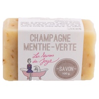 Sabonete com Menta Verde e Champanhe 100 g - Les Savons de Joya
