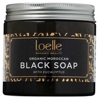 sabonete preto marroquino 200 g - Loelle