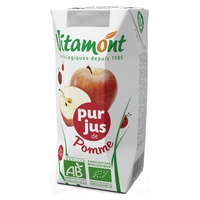 Suco de maçã Vitamont Brick 6 unidades de 200ml - Vitamont