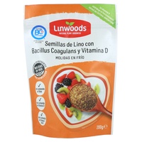 Sementes de Linho Moídas com Probiótico e Vitamina D Eco 200 g - Linwoods