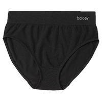 calcinha preta cintura alta M 1 unidade (Preto) - Boody