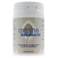 Selênio Oemine: Levedura com Selênio 60 cápsulas - Oemine