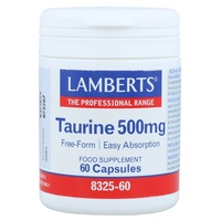 Taurina 60 cápsulas de 500mg - Lamberts