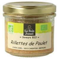 Rillettes de Frango Assado Bio (sem carne de porco) 90 g - Le Bois Jumel