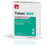 Tiobec 800 Duo Solúvel Rápido Lento 14 comprimidos de 1.35g - Laborest