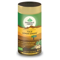 Tulsi Lemon Ginger a granel 100 g de pó - Organic India