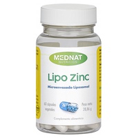 10 x Lipo Zinc 60 cápsulas vegetais - Mednat