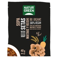 Sopa de cogumelos Maitake e Reishi 40 g - NaturGreen