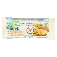 Snack de Arroz com Amêndoa sem Glúten Bio 25 g - Rice&Rice