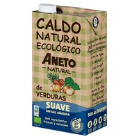 Caldo de legumes orgânico natural macio 1 L - Aneto