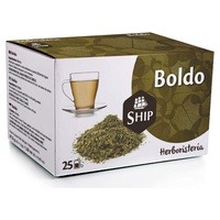 infusão de boldo 25 saquetas de infusão - ship