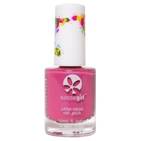 Verniz de Unhas à base de água - Para sempre Fuchsia 1 unidade de 9ml (Magenta) - Suncoat Girl