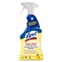 Spray desinfetante removedor de gordura de cozinha de limão 500 ml - lysol