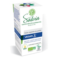 Vegan 3 Óleo Vegetal de Perilla 200 ml de óleo - Salvia