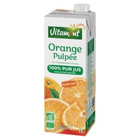 Suco de laranja com polpa pura 1 L - Vitamont
