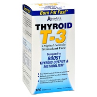 Tireóide T3 180 cápsulas - Absolute Nutrition