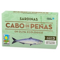 Sardinha em azeite biológico 125 g - Cabo De Peñas