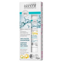 Basis Sensitiv, Contorno de Olhos Anti-Ruga Q10 15 ml de creme - Lavera