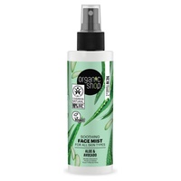 Névoa facial calmante de aloe e abacate 150 ml - Organic Shop