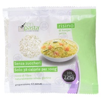 Shirataki seco de porção única - formato de arroz 50 g - Zenpasta